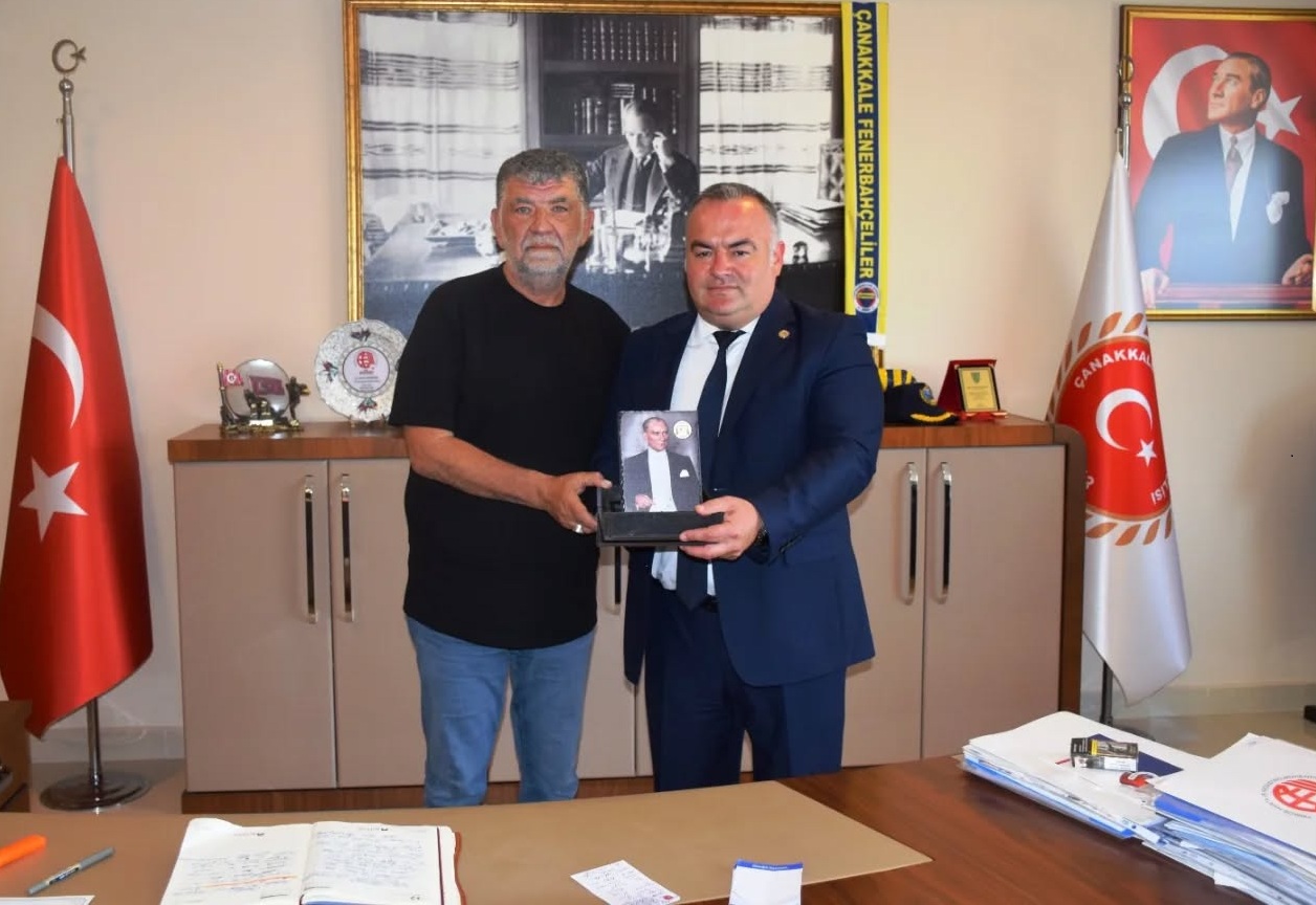 ÇANAKKALE BAROSUNDAN İL GENEL MECLİS BAŞKANINA ZİYARET