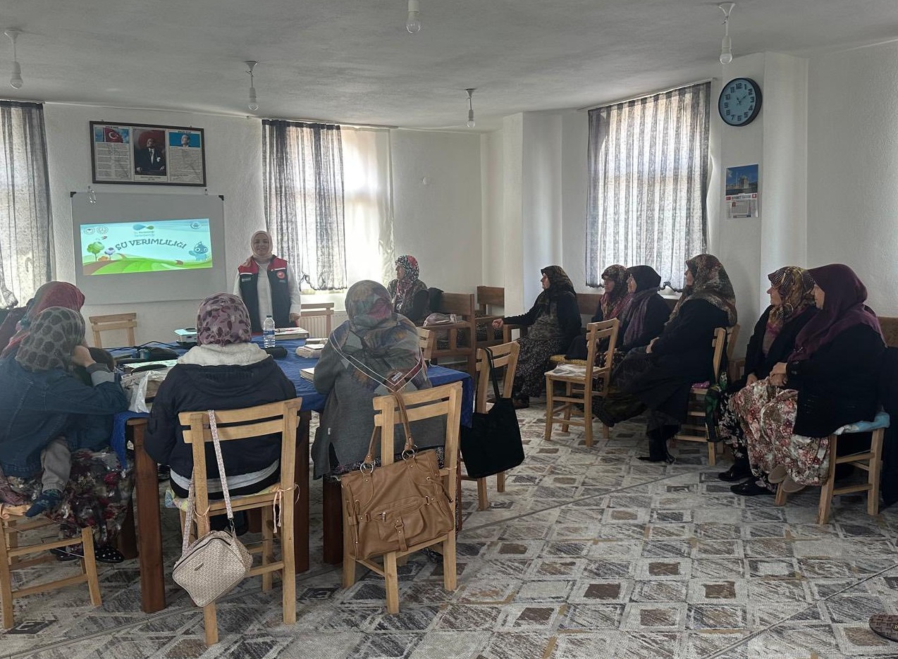 BAYRAMİÇ’TE “SU SEFERBERLİĞİ VE SU VERİMLİLİĞİ” EĞİTİMİ