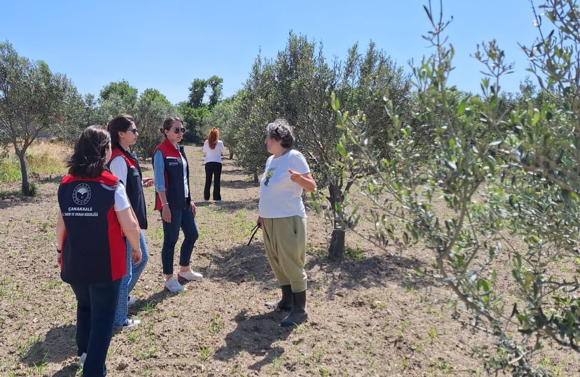 BOZCAADA’DA ORGANİK TARIM DENETİMLERİ