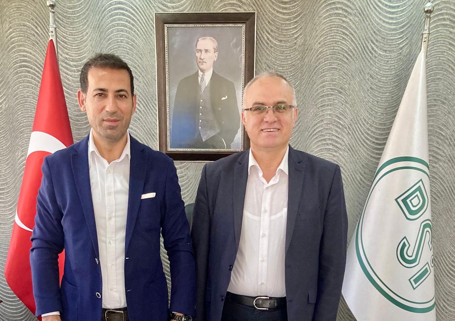 KURUCUMUZ GAZETECİ SABRİ KARAKAYA’DAN DSİ 252.ŞUBE MÜDÜRÜNE ZİYARET