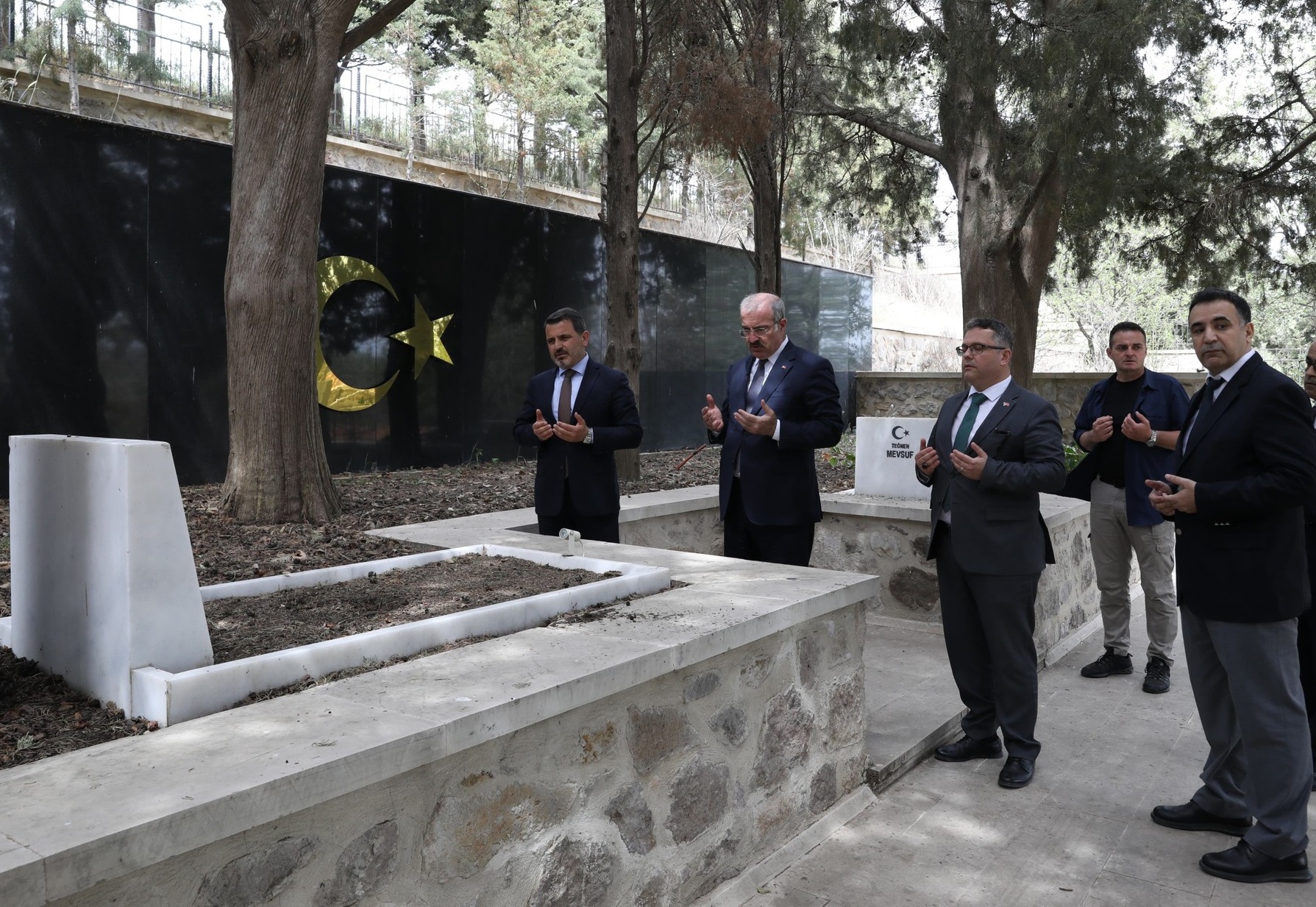 PROTOKOLDEN TURGUT REİS TABYASI İLE HASAN MEVSUF ŞEHİTLİĞİNE ZİYARET VE İNCELEME