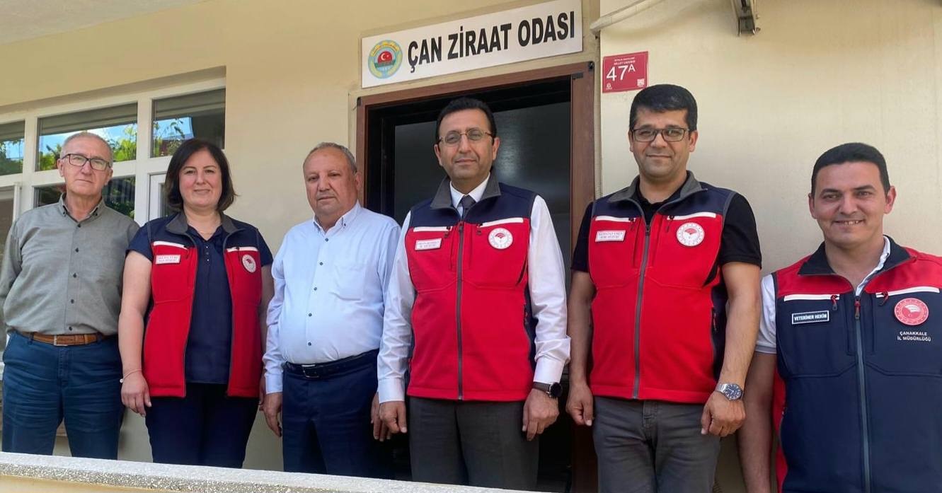 İL TARIM VE ORMAN MÜDÜRÜNDEN ÇAN ZİRAAT ODASINA ZİYARET