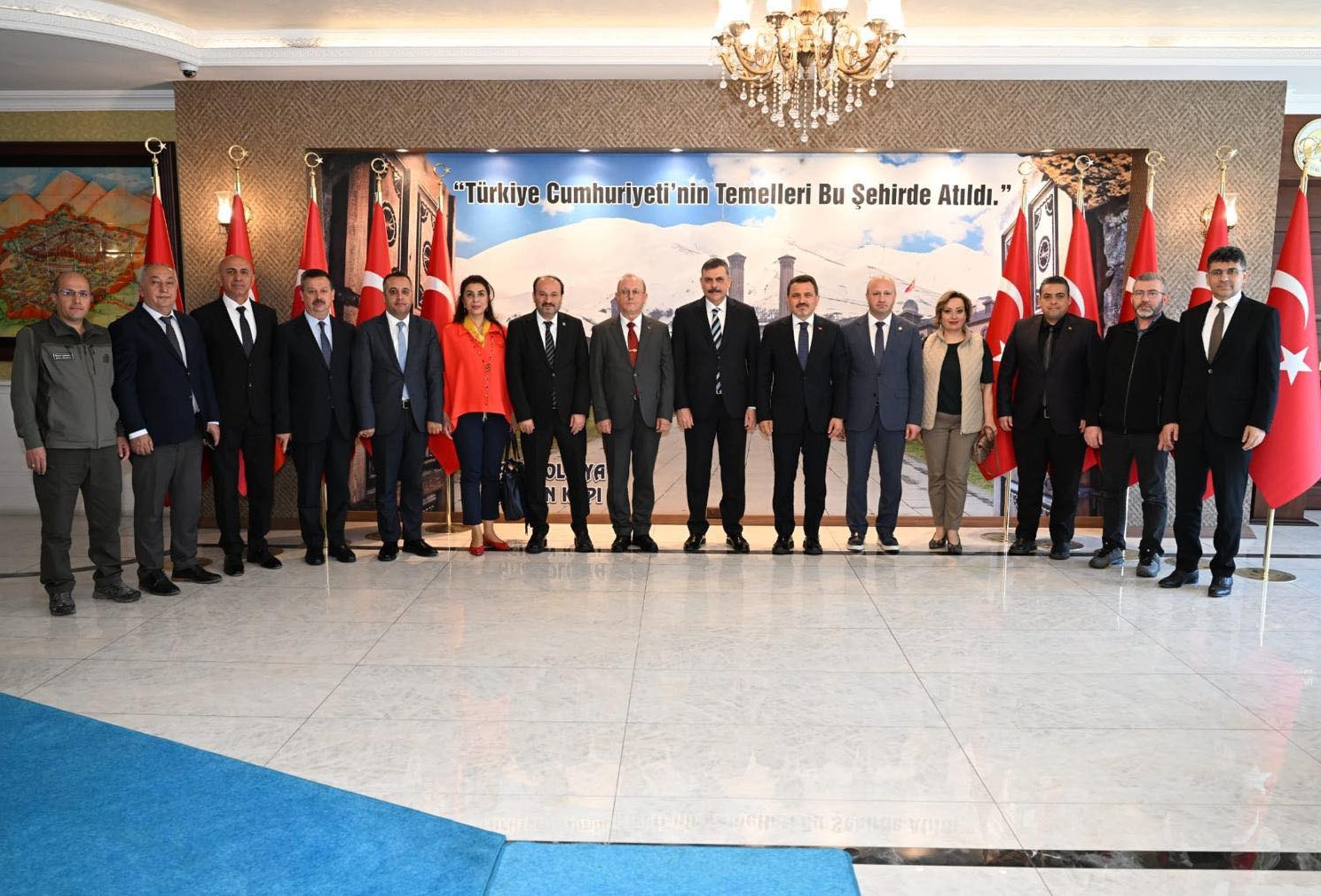 ALAN BAŞKANI KAŞDEMİR, DOĞU CEPHESİ TARİHİ ALANLAR ÇALIŞTAYI İÇİN ERZURUM’DAYDI