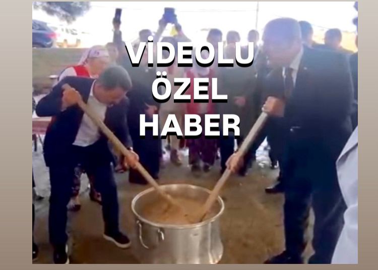 TARİHİ ALAN BAŞKANI VALİYLE KEŞKEK DÖVDÜ-VİDEOLU ÖZEL HABER