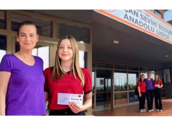 ÇAN SEVİM BODUR MTAL’DE İLÇE BİRİNCİLİĞİ ALAN ÖĞRENCİLERE HEDİYE ÇEKİ