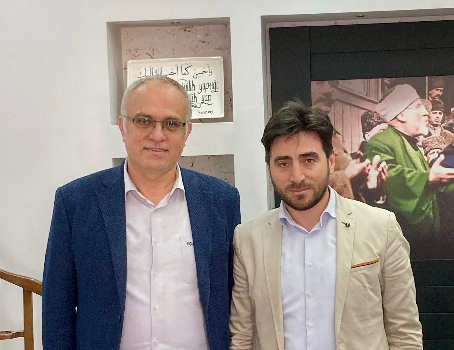 KURUCUMUZ GAZETECİ SABRİ KARAKAYA’DAN YENİCE MÜFTÜSÜNE ZİYARET