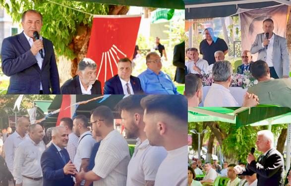 ÇAN’DA İKİ PARTİDEN ARİFE GÜNÜ MENDERES PARKINDA BAYRAMLAŞMA PROGRAMI