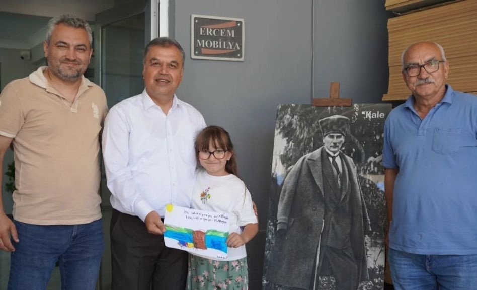 KERESTE İŞLETMESİNE YANGIN SONRASI DESTEK ZİYARETİ