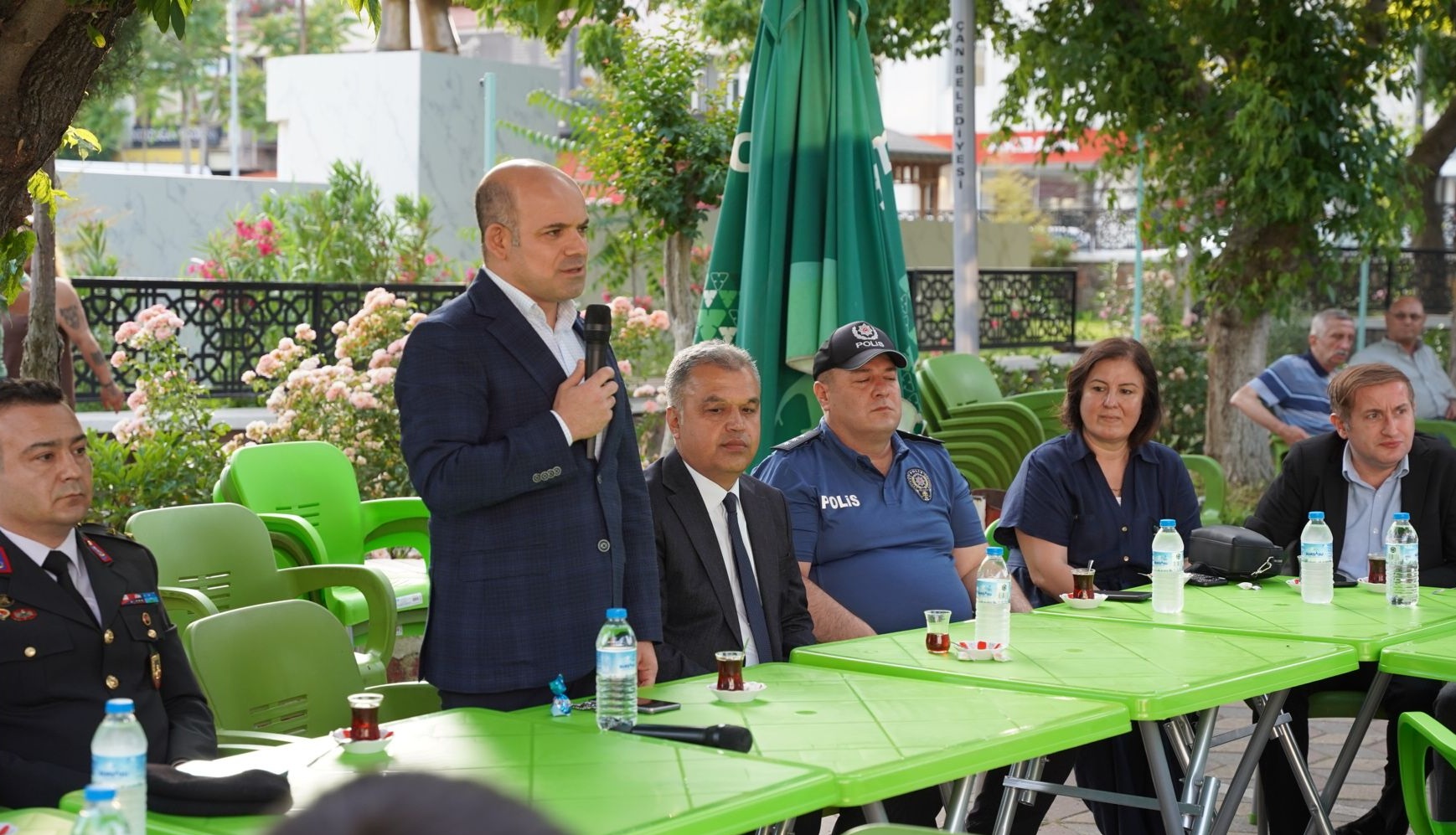 ÇAN’DA RESMİ BAYRAMLAŞMA YAPILDI