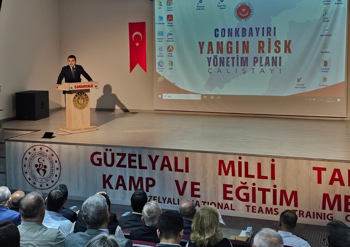 CONKBAYIRI’NDA YANGIN RİSKİNE KARŞI KAPSAMLI PLANLAMA