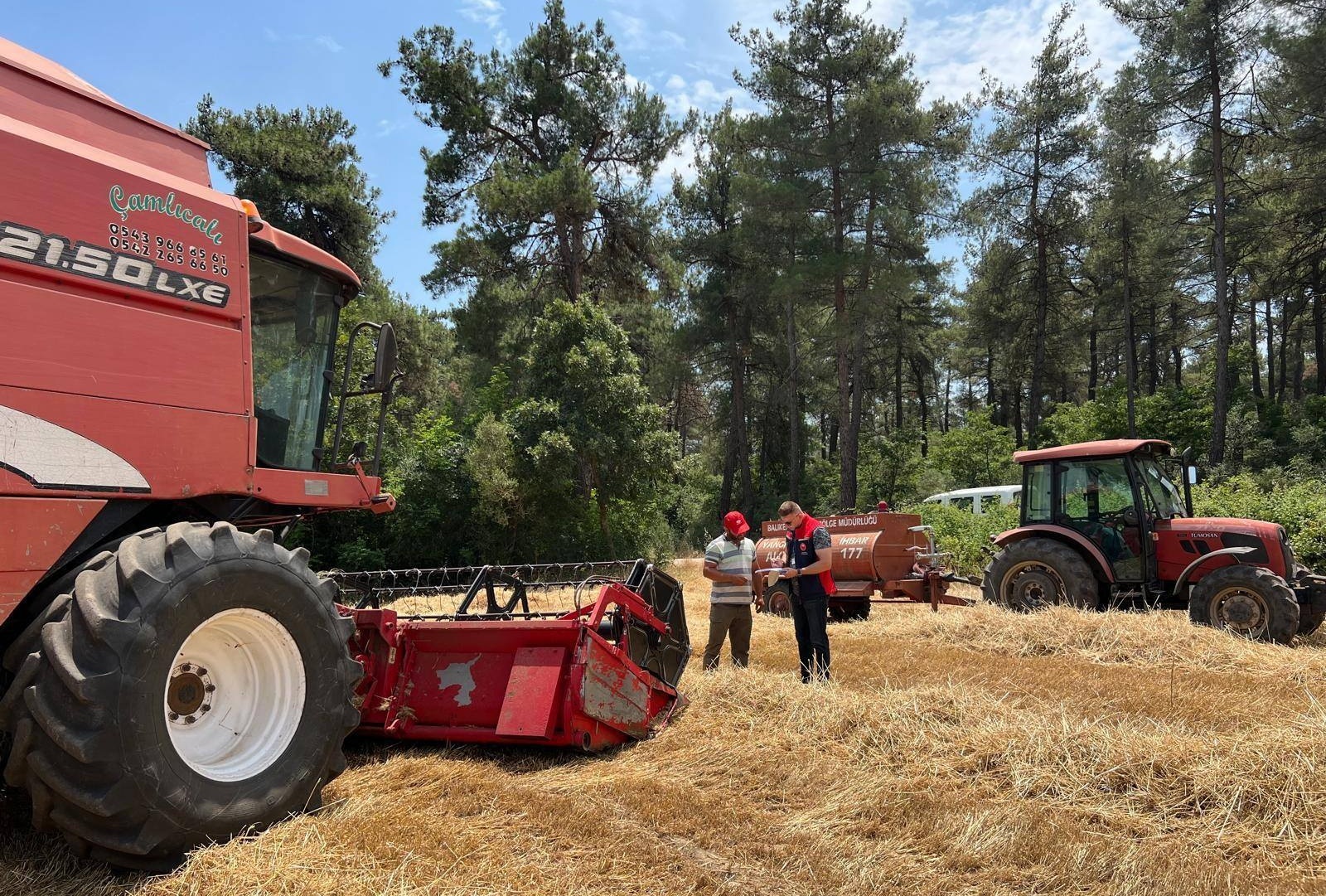 HASAT DÖNEMİNDE YANGIN TEDBİRLERİ ARTIRILDI