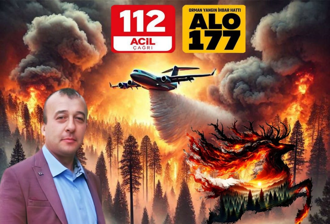 MEHMET ALİ EROL’DAN YANGINLARA KARŞI DUYARLILIK ÇAĞRISI
