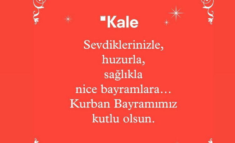 KALE GRUBU’NDAN KURBAN BAYRAMI KUTLAMA MESAJI