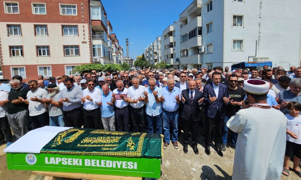 ÇANLI SİYASETÇİ RECEP BULAN SON YOLCULUĞUNA UĞURLANDI