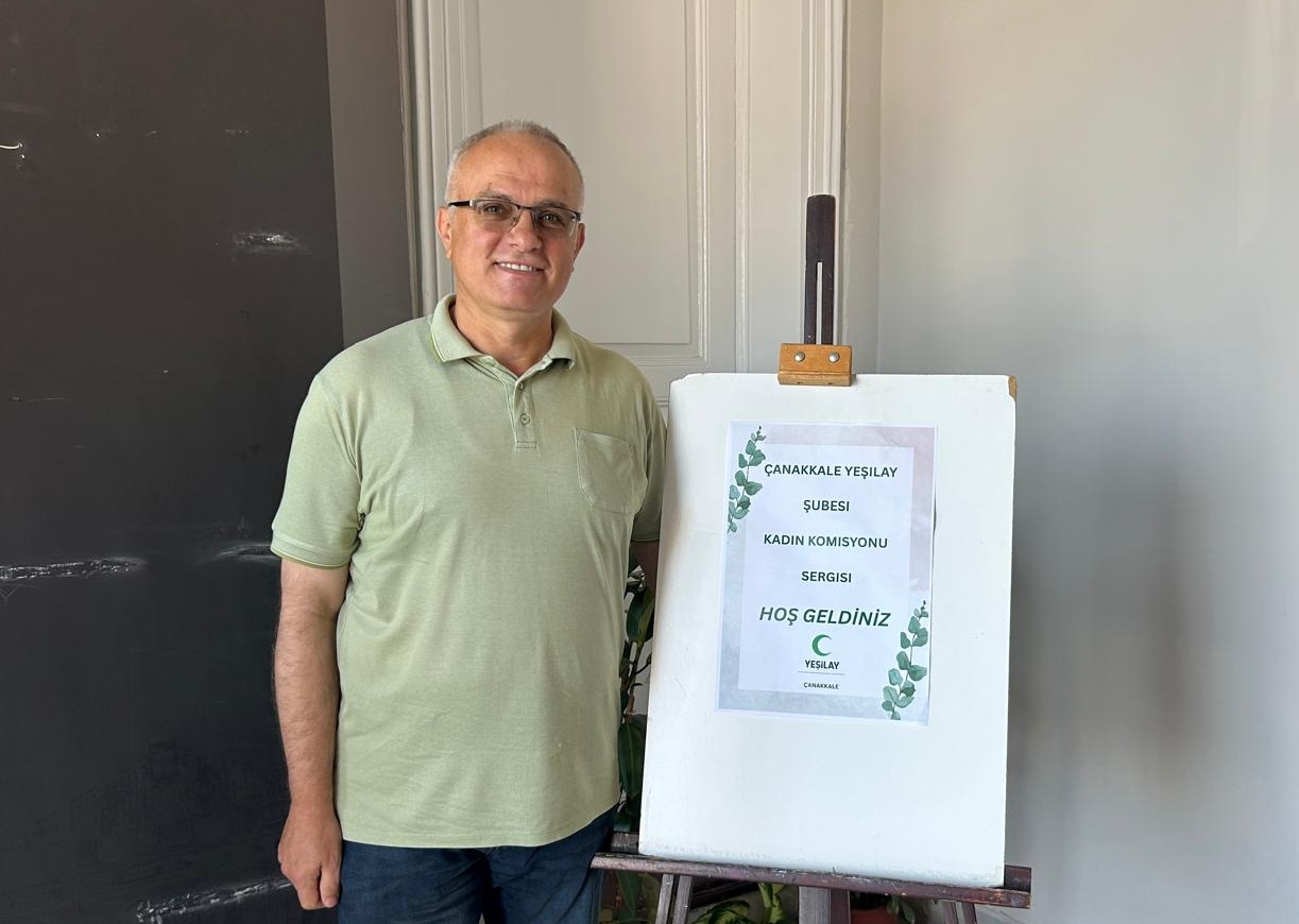 YEŞİLAY ÇAN İLÇE TEMSİLCİLİĞİNE GAZETECİ SABRİ KARAKAYA GETİRİLDİ