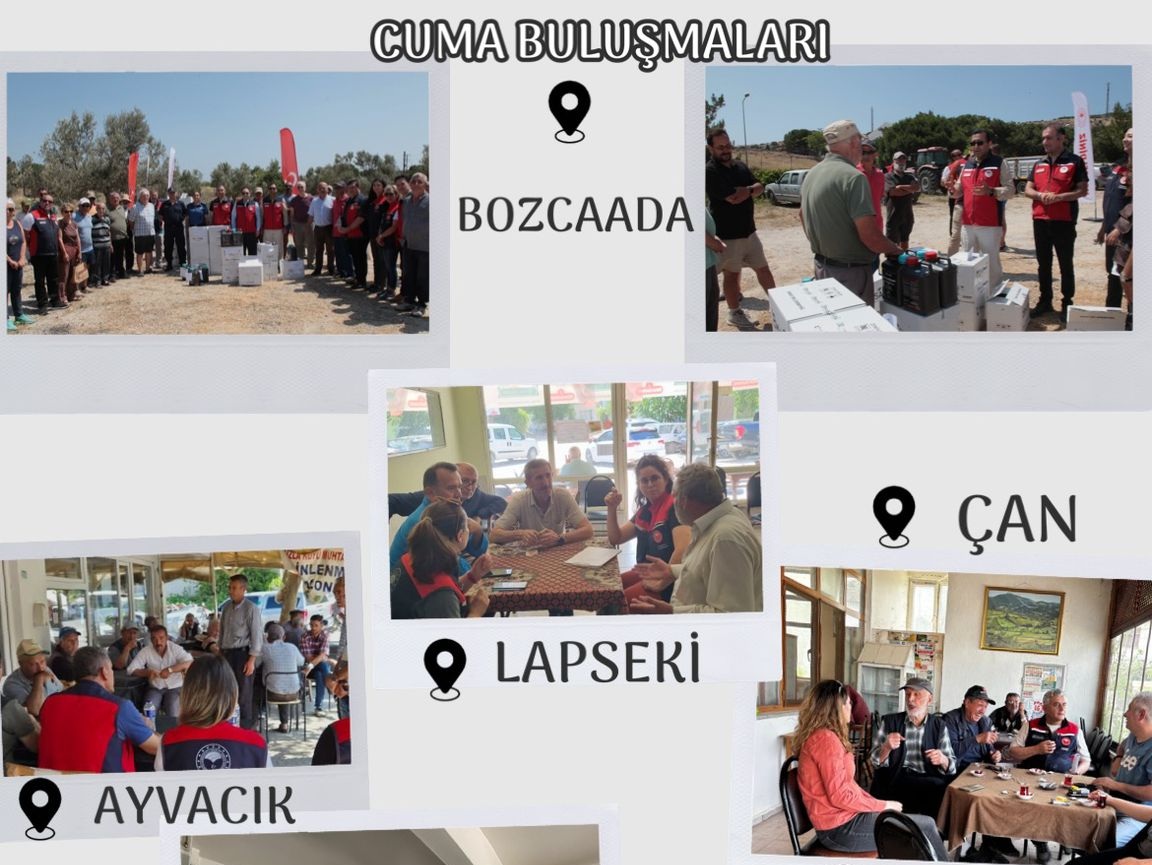 TARIM VE ORMANIN CUMA BULUŞMALARI DEVAM EDİYOR