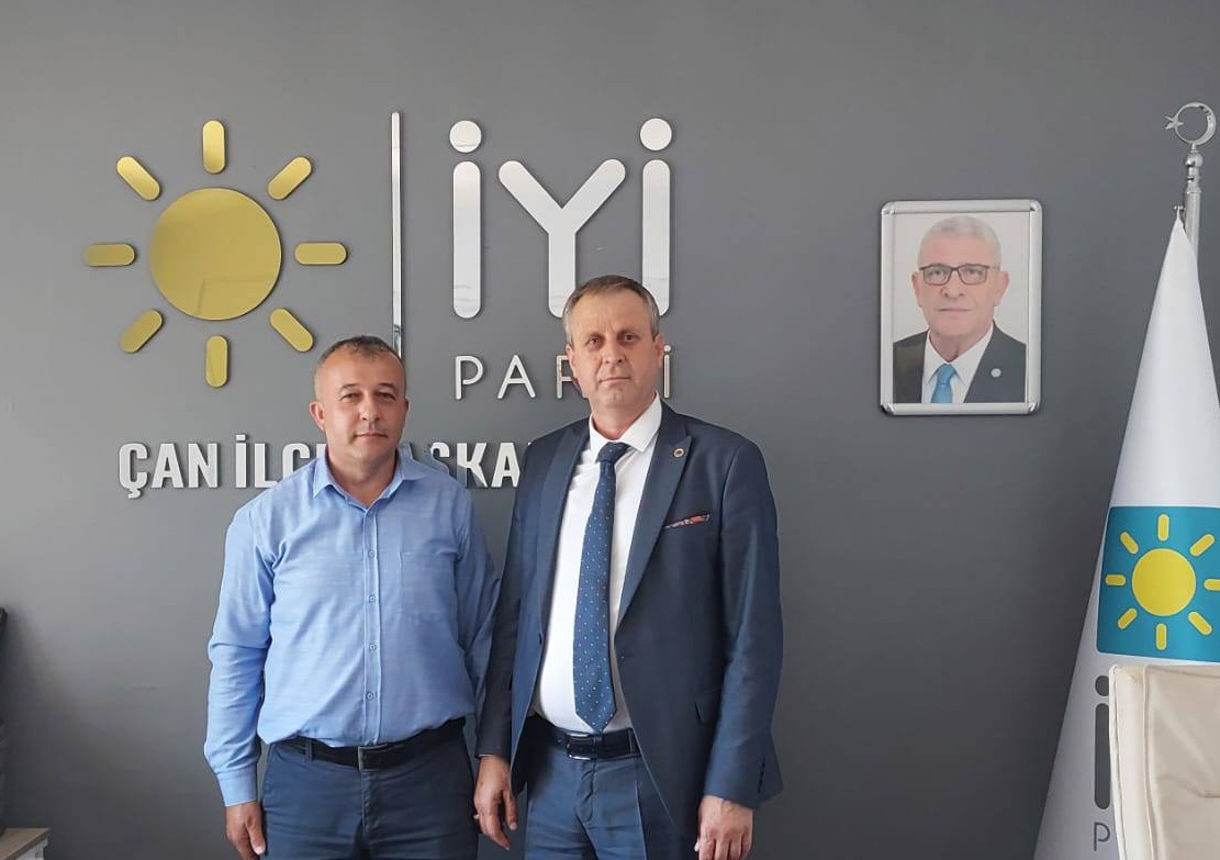 İYİ PARTİ ÇAN İLÇE BAŞKANLIĞINA TES-İŞ’TEN ZİYARET