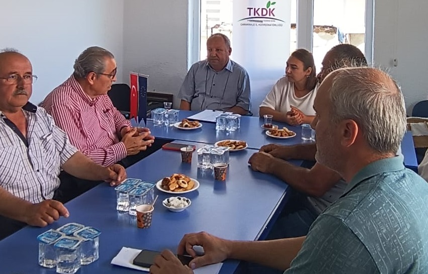TKDK’DAN ÇAN ZİRAAT ODASINA BİLGİLENDİRME ZİYARETİ