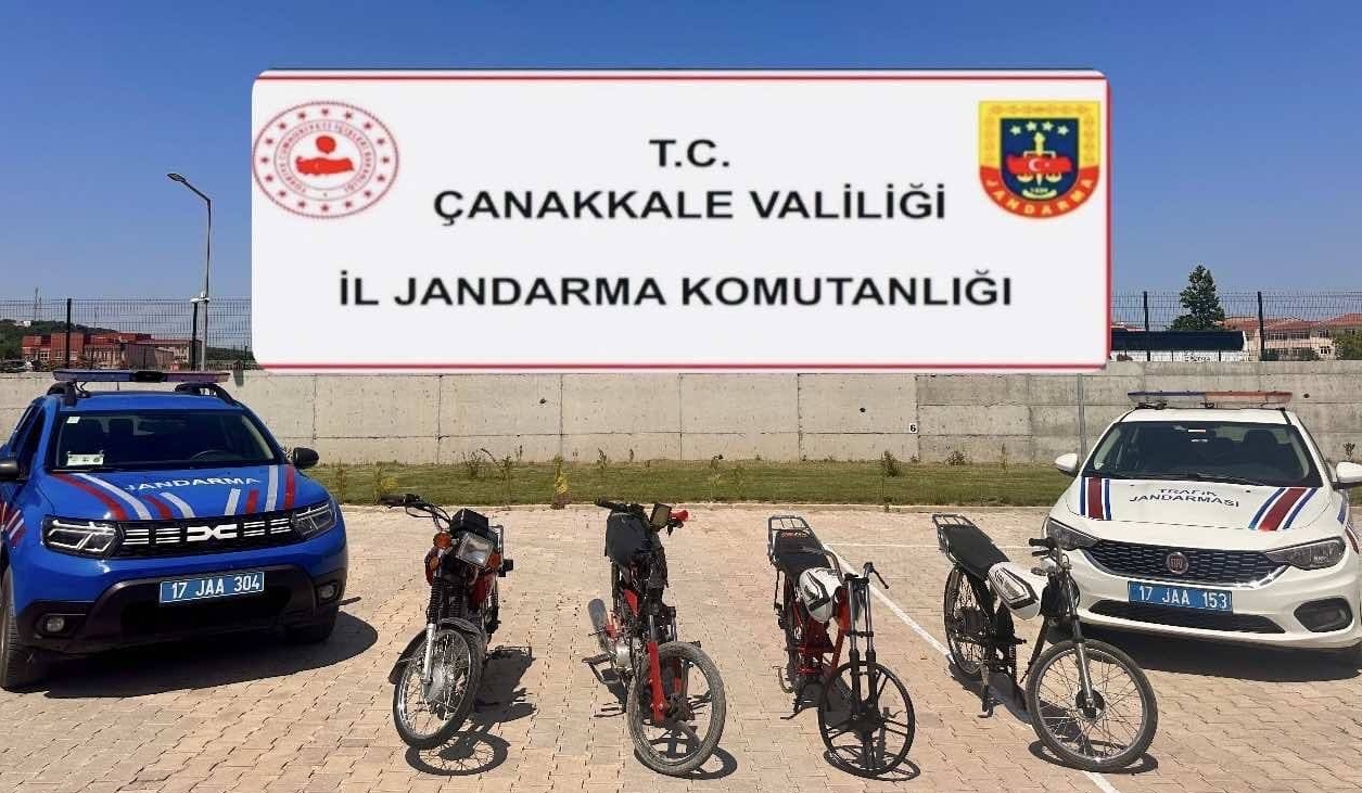 TRAFİK MAGANDALARI JANDARMADAN KAÇAMADI
