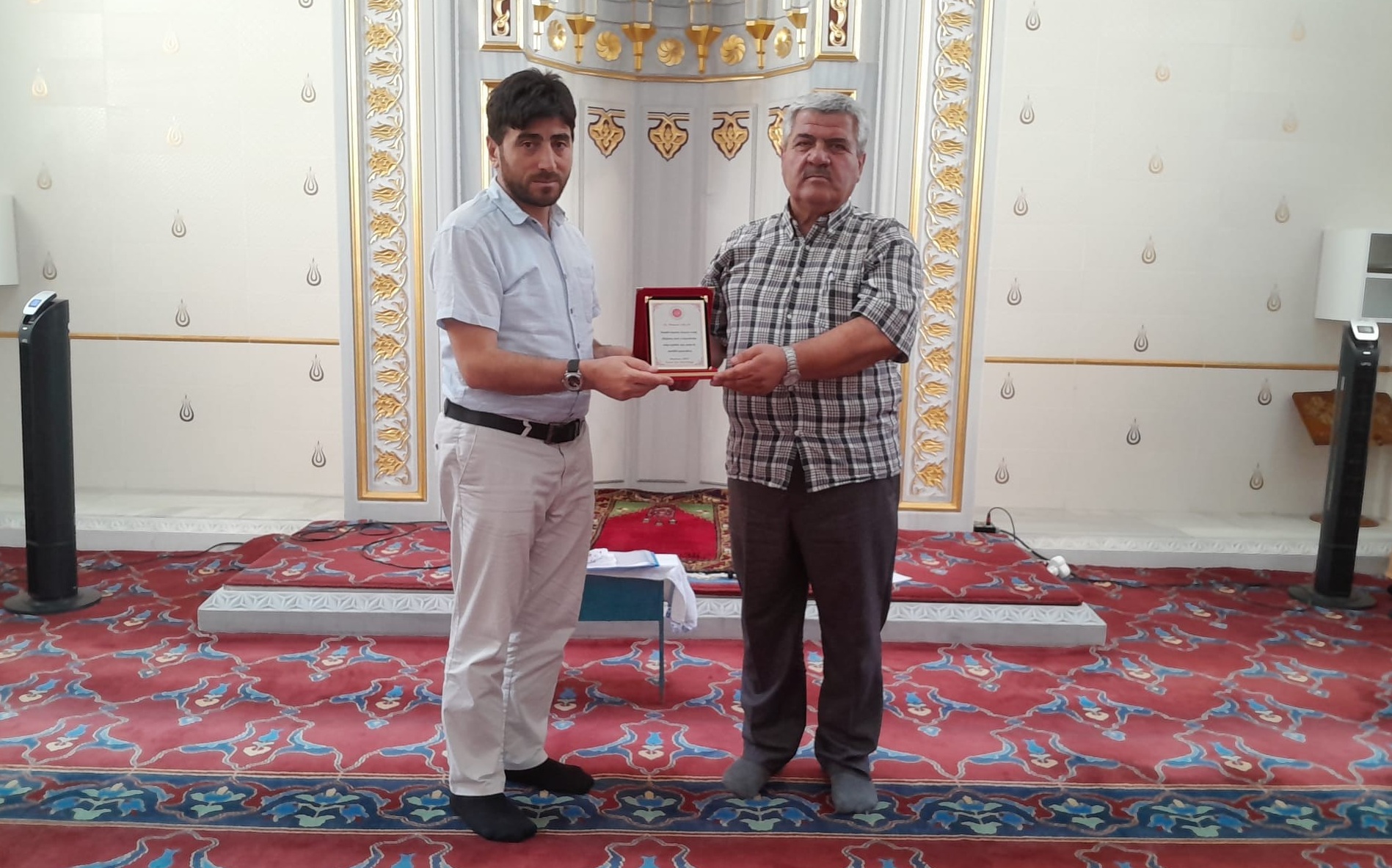 HAZİRAN AYI PERSONEL TOPLANTISI ÇARŞI CAMİSİNDE