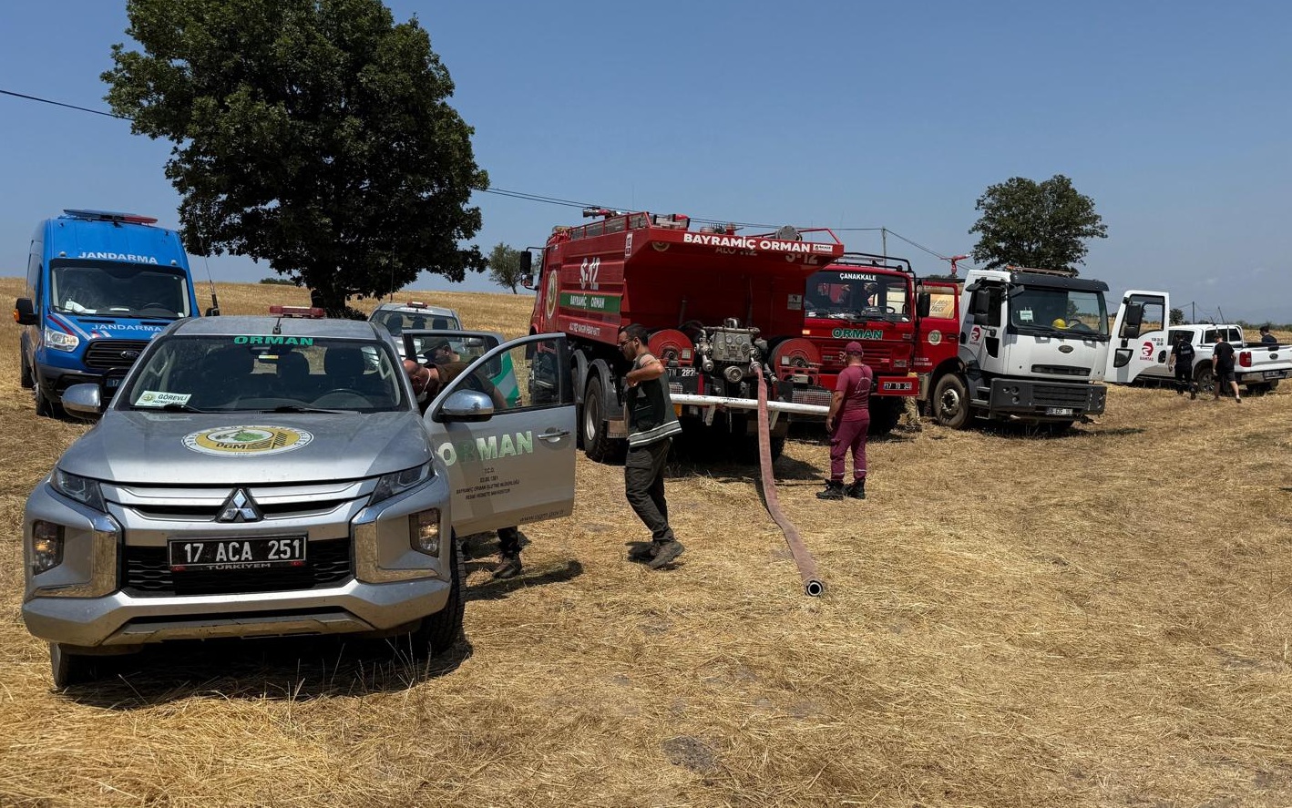 TRUVA BAKIR’DAN YANGIN SÖNDÜRME ÇALIŞMALARINA DESTEK