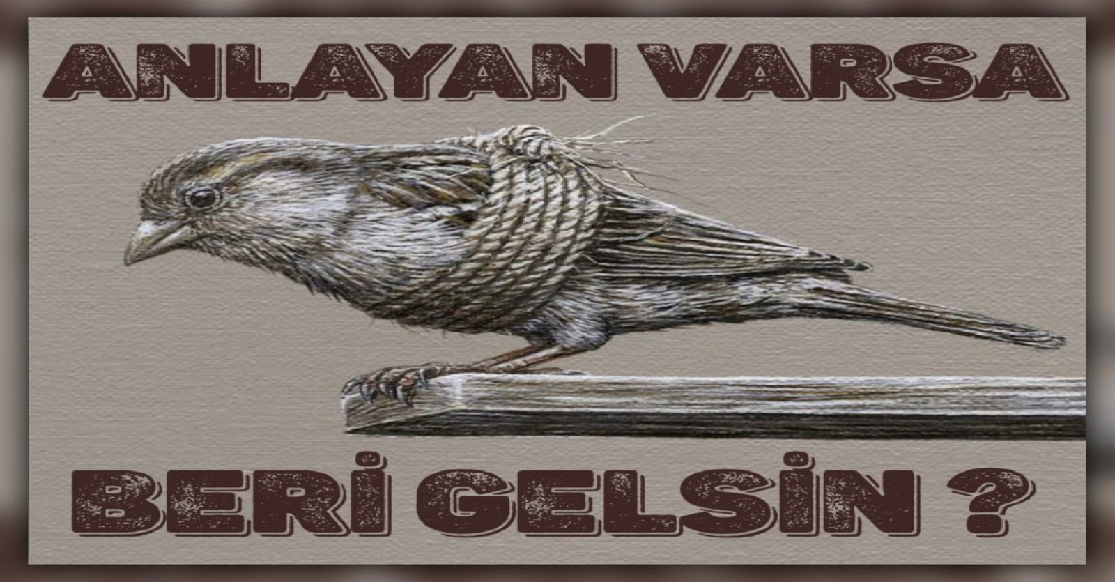 Anlayan Varsa Beri Gelsin?