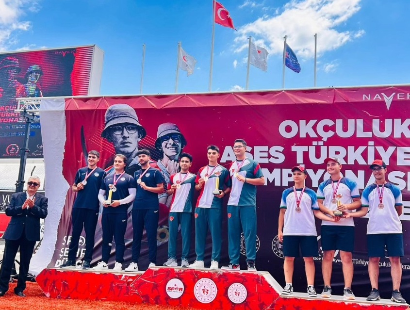 OKÇULARIMIZ TÜRKİYE ŞAMPİYONASI’NDAN DERECELERLE DÖNDÜ