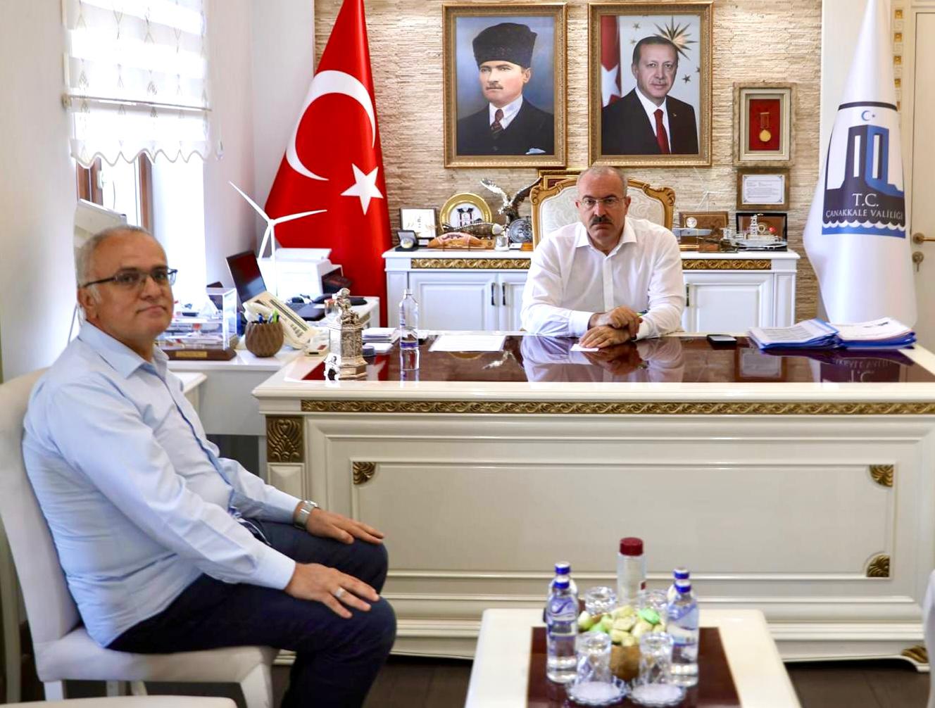 KURUCUMUZ TİGAD İL TEMSİLCİSİ KARAKAYA’DAN VALİ TORAMAN’A ZİYARET