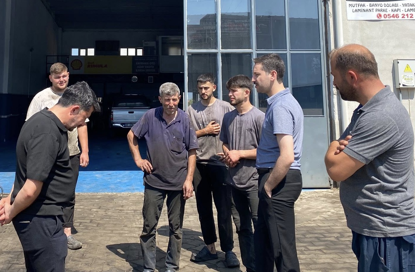 YENİCE KAYMAKAMINDAN ESNAF VE SANATKAR ZİYARETİ