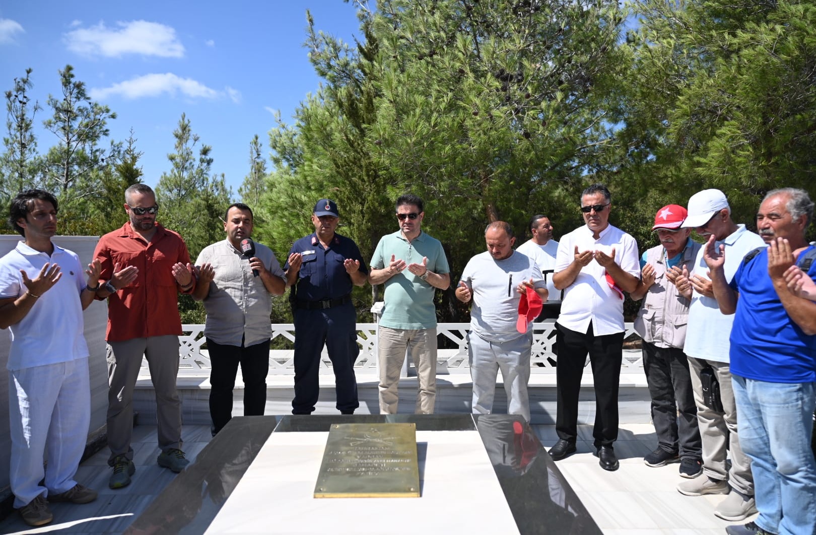 ALAN BAŞKANLIĞINDAN YARBAY HÜSEYİN AVNİ BEYE ANMA TÖRENİ