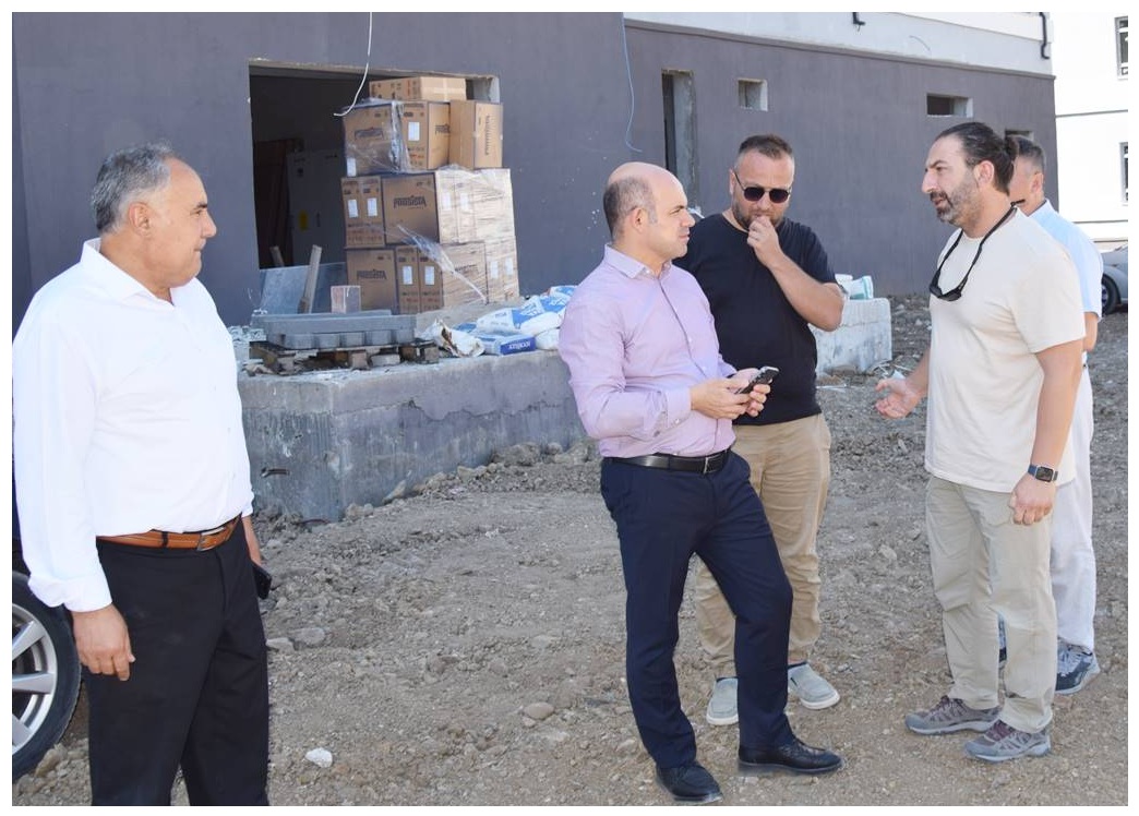 ÇAN FEN LİSESİ İNŞAATINDA İNCELEME