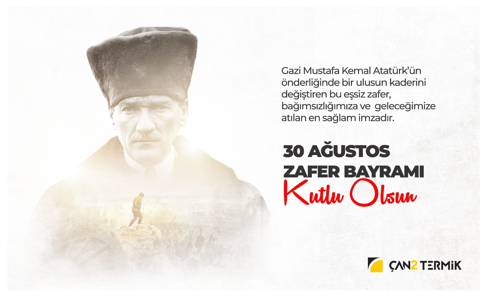 ÇAN2 TERMİK’TEN 30 AĞUSTOS ZAFER BAYRAMI KUTLAMASI