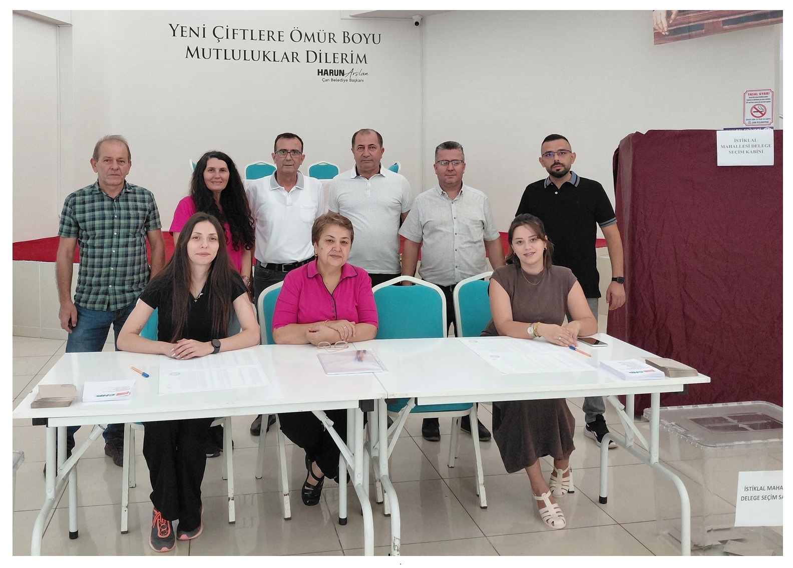 CHP’NİN ÇAN’DAKİ DELEGE SEÇİMLERİ SÜRÜYOR