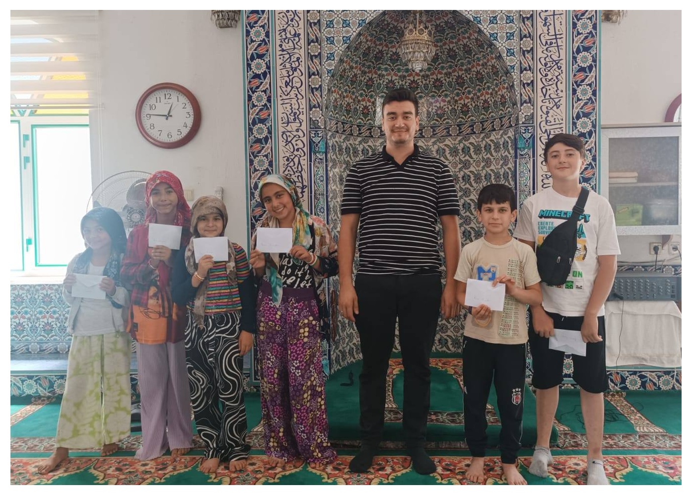 ÇİFTLİK KÖYÜ CAMİ YAZ KURSUNDA ÖDÜL VE İKRAM