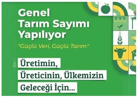 TÜİK VE TARIM BAKANLIĞINDAN “TARIM GENEL SAYIMI”