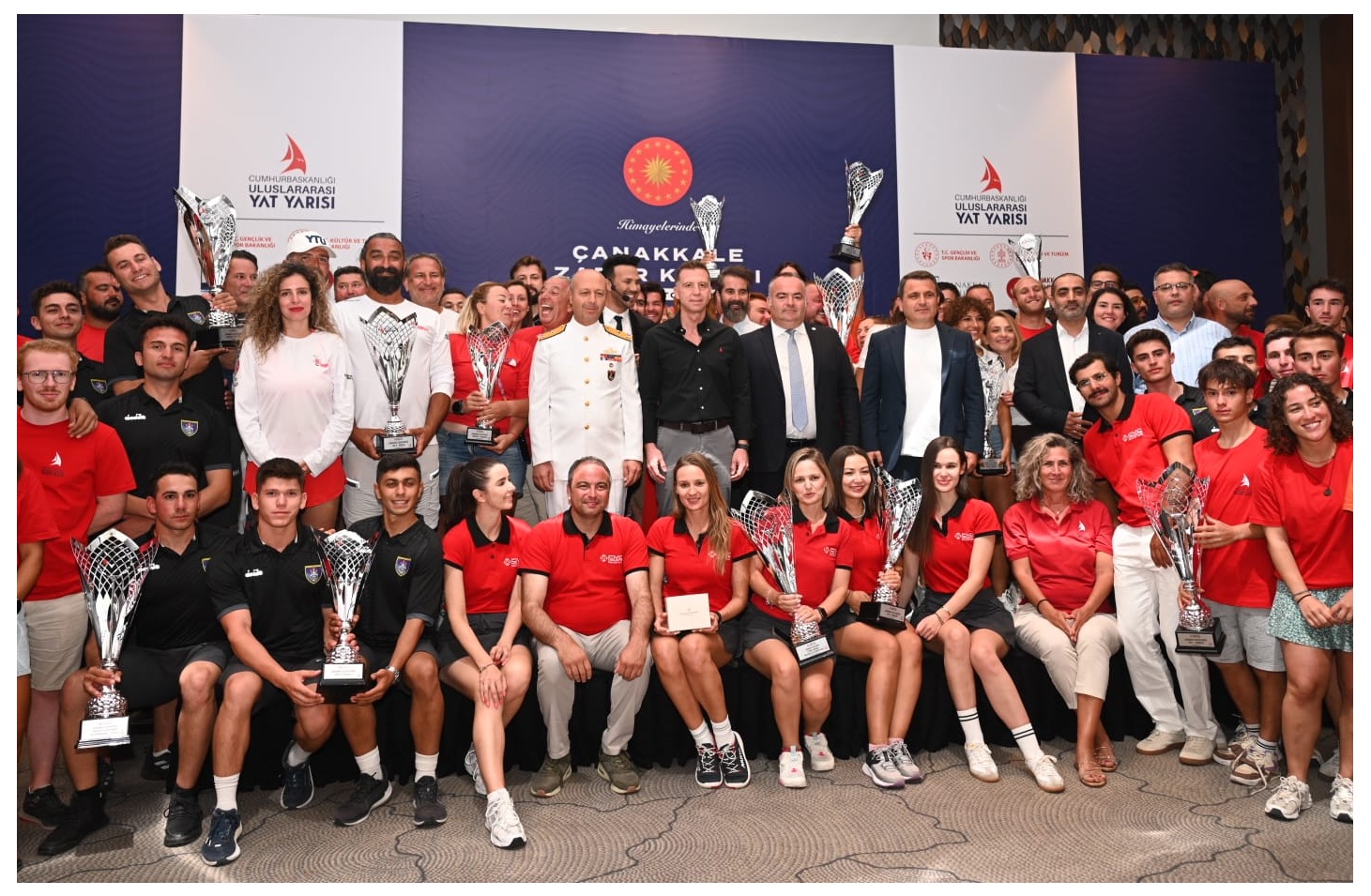 CUMHURBAŞKANLIĞI 6. ULUSLARARASI YAT YARIŞLARI ÇANAKKALE ETABI SONA ERDİ