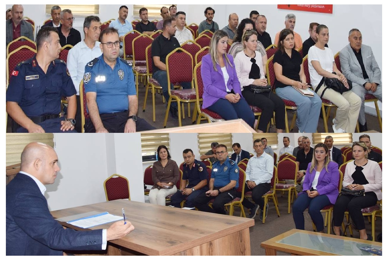 ÇAN’DA YENİ EĞİTİM-ÖĞRETİM YILI OKUL GÜVENLİĞİ TOPLANTISI YAPILDI