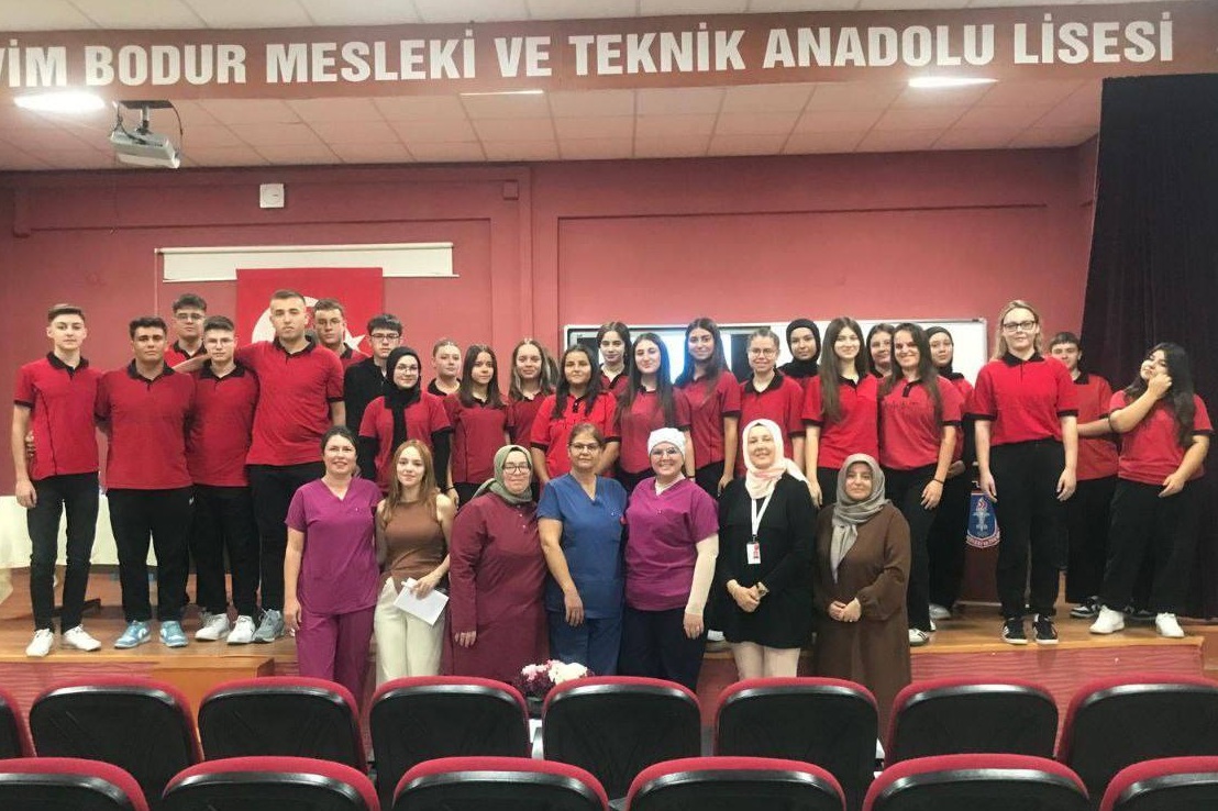 HASTANEDE STAJ YAPACAK ÇAN SEVİM BODUR MTAL ÖĞRENCİLERİNE EĞİTİM