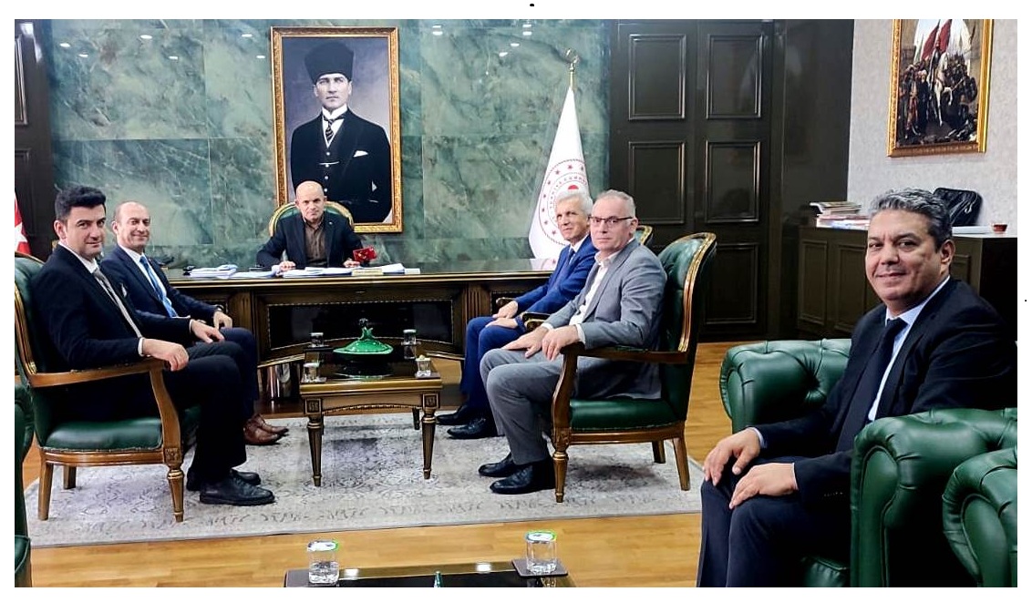 BURSA TAPU BÖLGE MÜDÜRÜNDEN ÇAN KAYMAKAMINA ZİYARET
