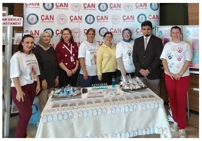 ÇAN DEVLET HASTANESİ’NDE DÜNYA EL YIKAMA GÜNÜ ETKİNLİĞİ