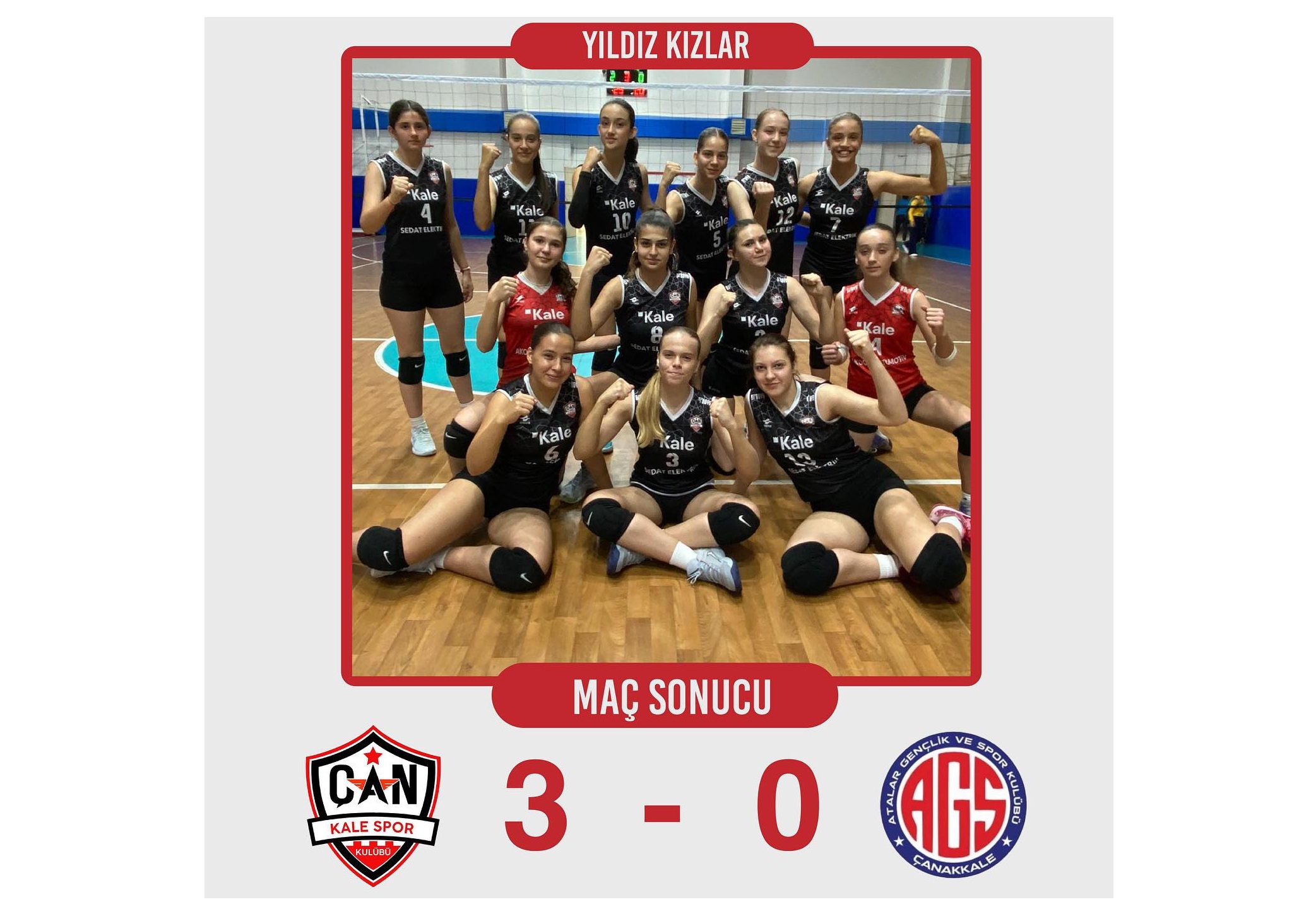 ÇAN KALE SPOR’UN YILDIZ KIZLARI FIRTINA GİBİ ESİYOR…