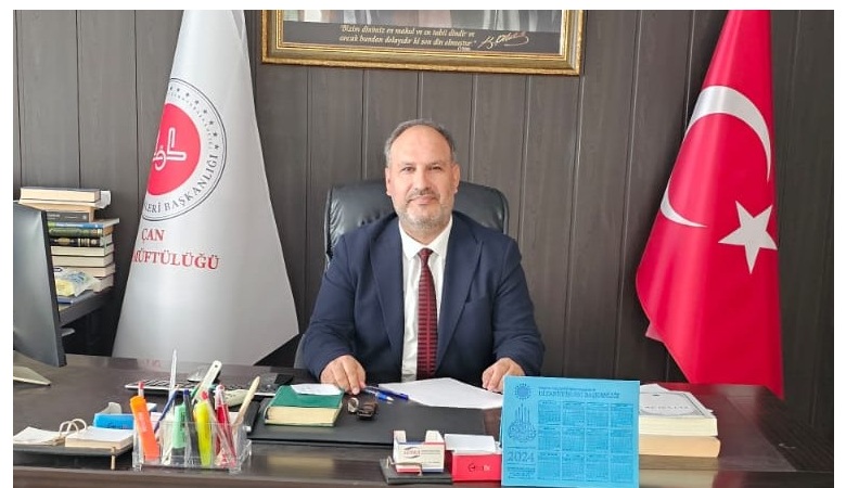 EDREMİT İLÇE VAİZLİĞİNDEN ÇAN İLÇE MÜFTÜLÜĞÜNE