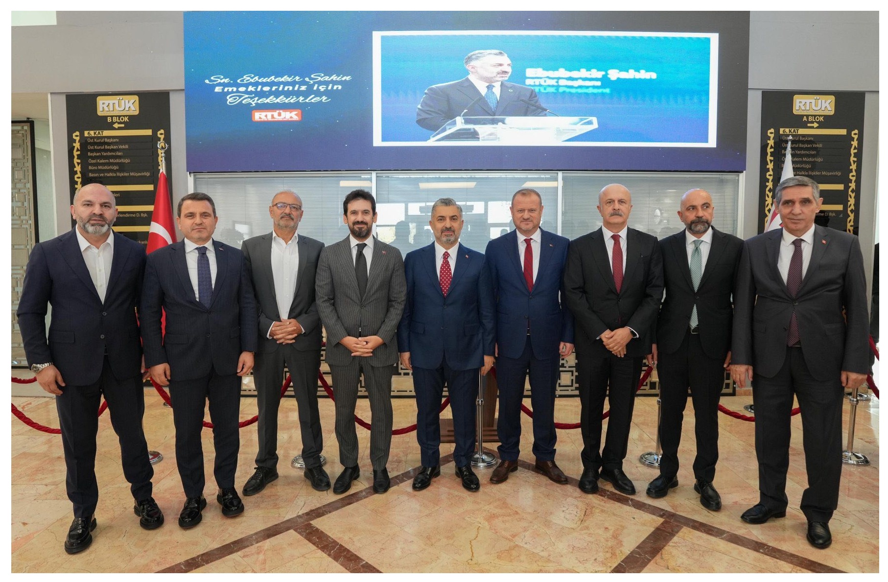 TARİHİ ALAN BAŞKANI KAŞDEMİR, RTÜK BAŞKANI DANİŞ’İ YALNIZ BIRAKMADI