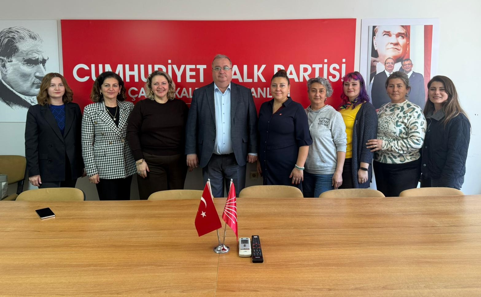 ELDER’DEN CHP ÇANAKKALE İL YÖNETİMİNE ZİYARET