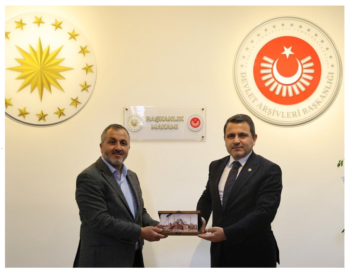 TARİHİ ALAN BAŞKANINDAN DEVLET ARŞİVLERİ BAŞKANINA ZİYARET