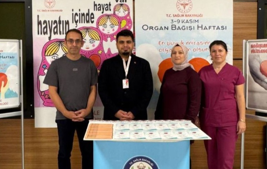 ÇAN DEVLET HASTANESİ’NDE ORGAN BAĞIŞI HAFTASI ETKİNLİĞİ
