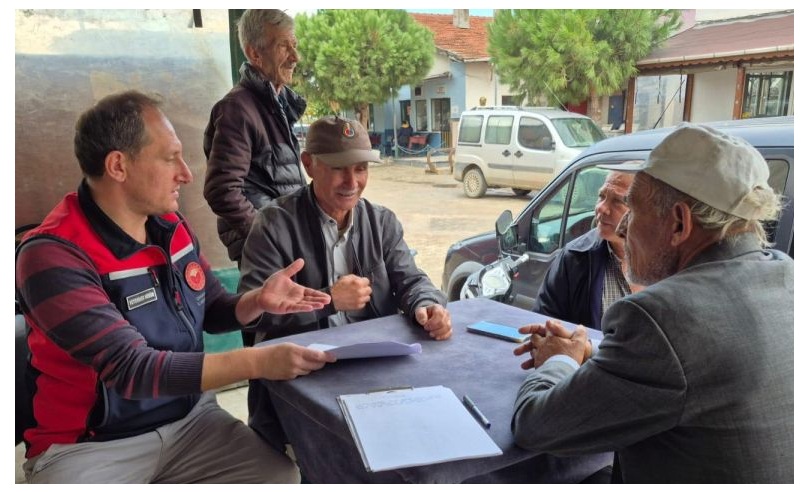 SALGIN RİSKLERİNE KARŞI ÇİFTÇİLERE EĞİTİM