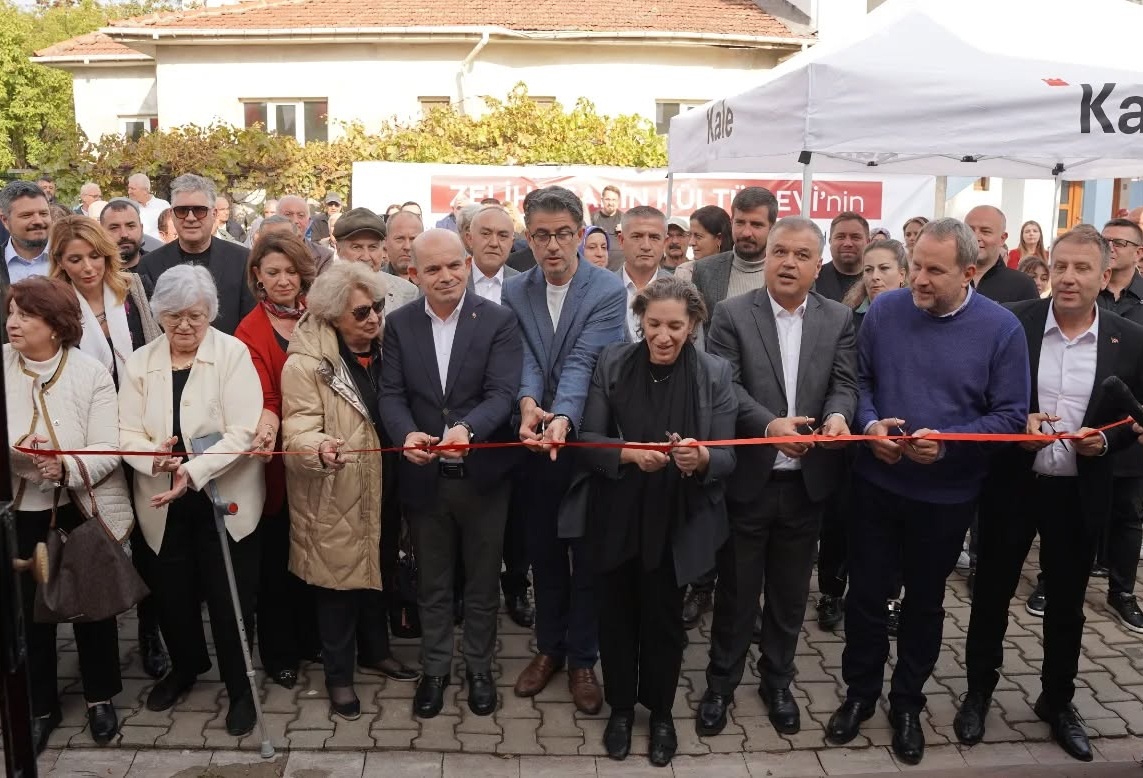 ZELİHA ŞAHİN KÜLTÜR EVİ, TÖRENLE KAPILARINI AÇTI