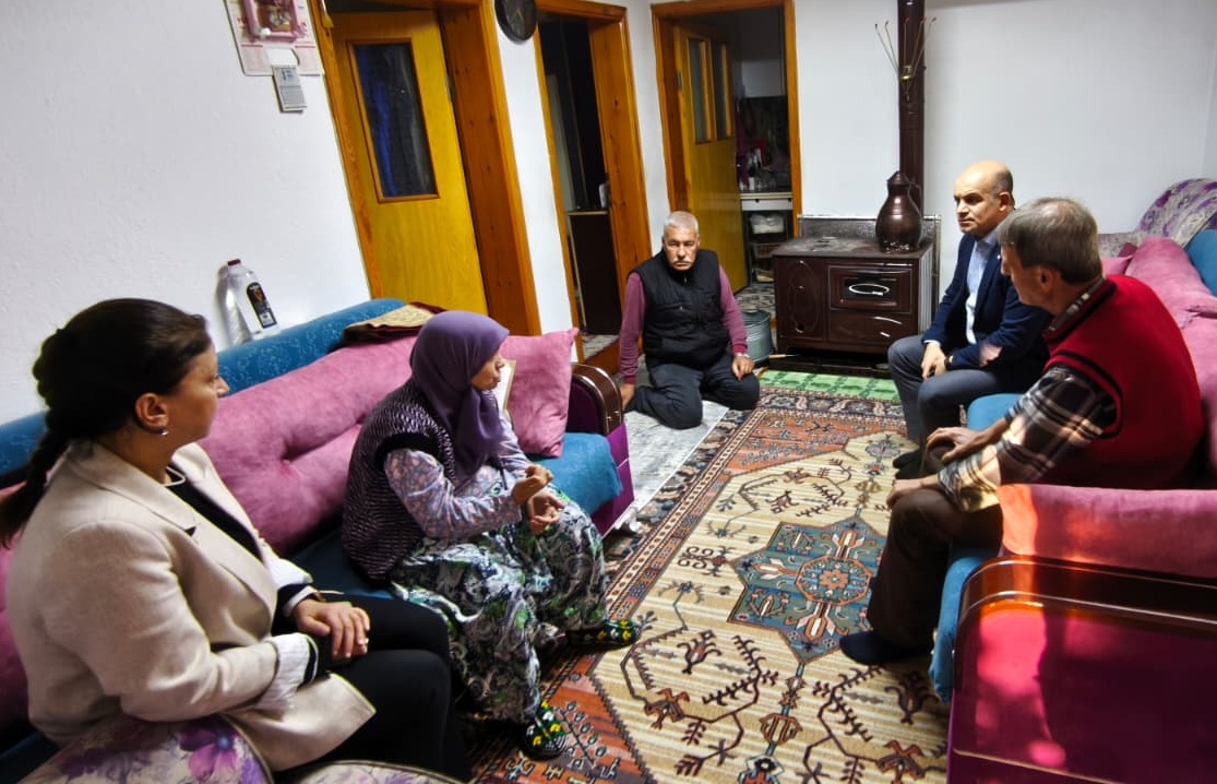 ÇAN KAYMAKAMLIĞINDAN DÜNYA ENGELLİLER GÜNÜ HANE ZİYARETLERİ