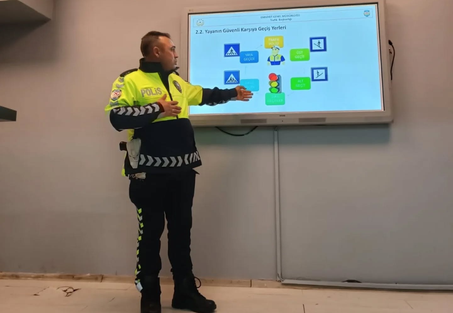 ÇAN HACI FATMA BODUR MTAL’DE UYGULAMALI TRAFİK EĞİTİMİ